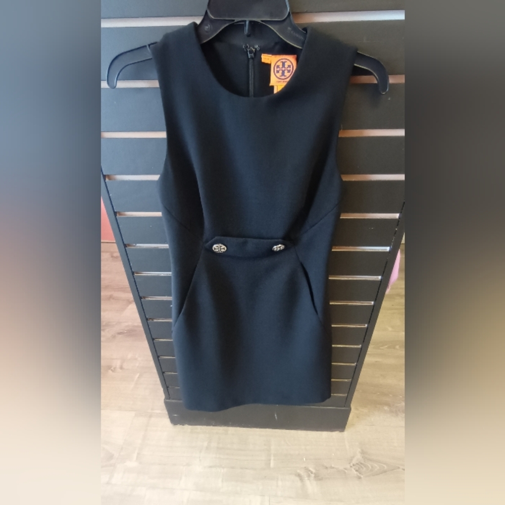Tory Burch Black Elegant Dress